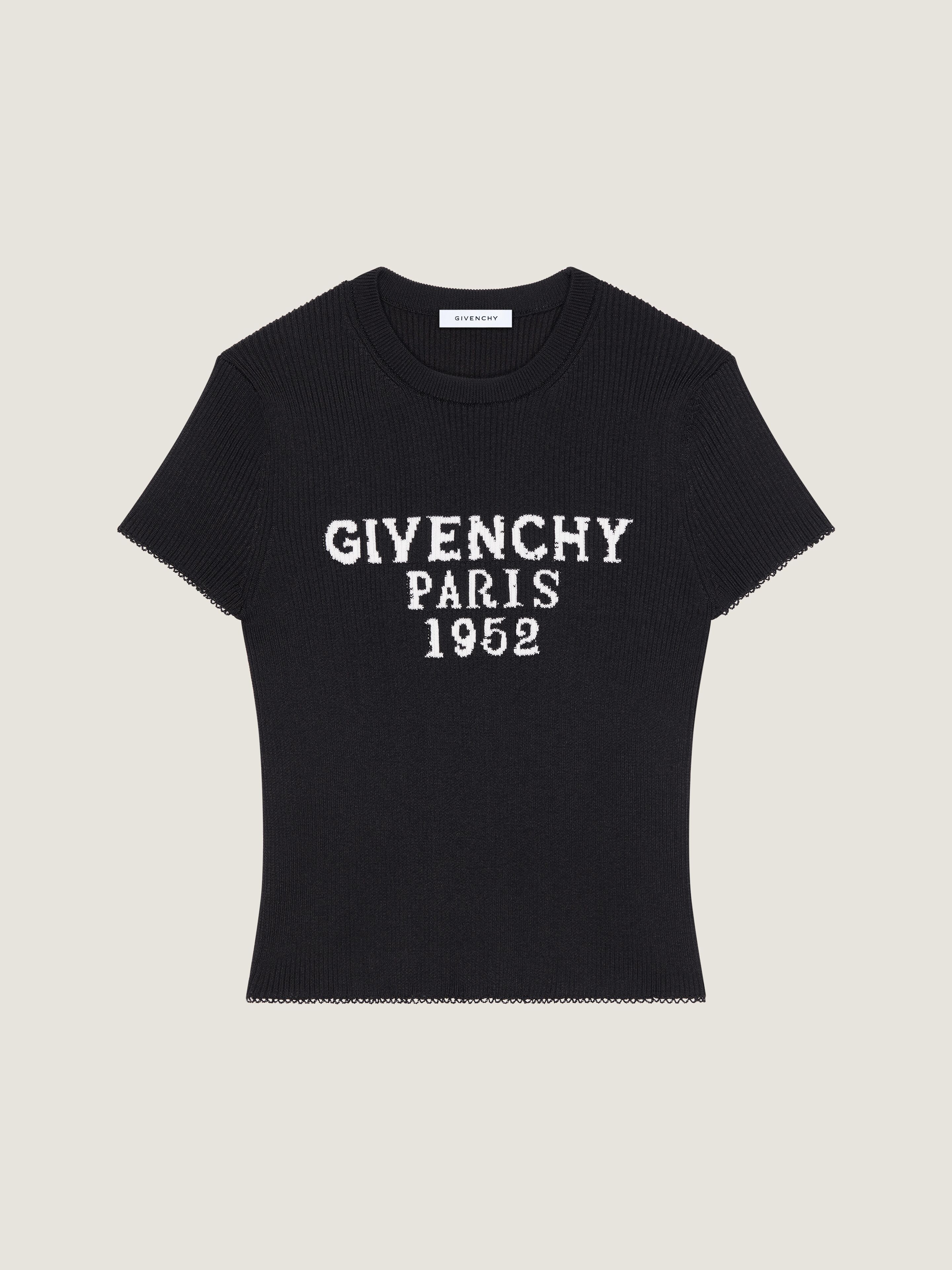 Cropped top in fine rib